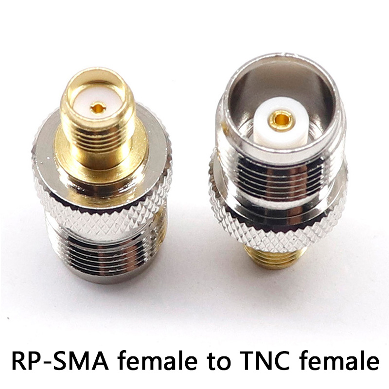 SMAK/TNCK adaptador coaxial RF todo cobre adaptador de alta frecuencia SMA hembra a TNC hembra: Default Title