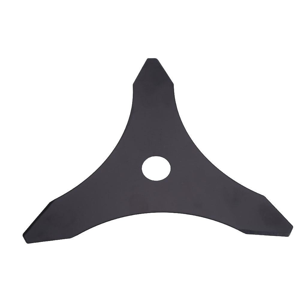 Trimmer Blade 3 Teeth Black 3T Brushcutter Blade Steel Home Lawn Machine Bushes
