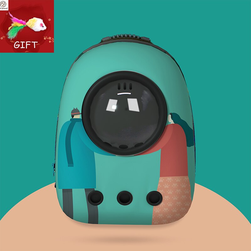 Window Transport Carrying Breathable Travel Bag Bubble Astronaut Pet Dog Space Capsule Cat Carrier Backpack: 3-3