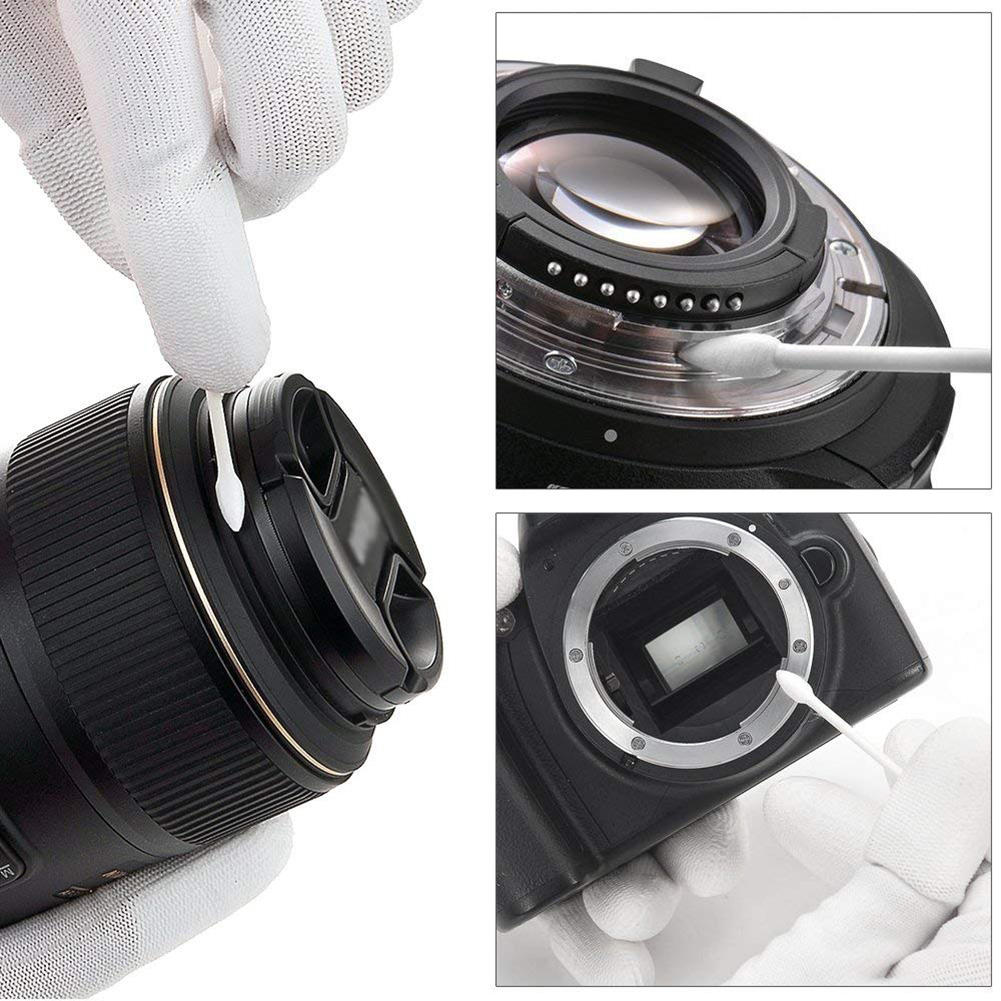 24Pcs Camera Cleaner Set Dslr Lens Digitale Camera Sensor Cleaning Tools Borstel Pincet Kit Voor Mobiele Telefoon/Hoofdtelefoon/Computer