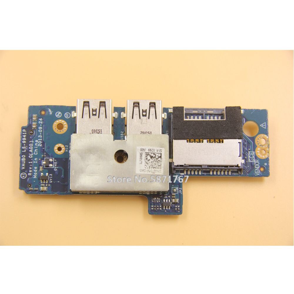Original For Precision M3800 XPS 15 9530 USB SD Card Reader IO Circuit Board VAUBO LS-9941P CN-007DF4 007DF4 07DF4