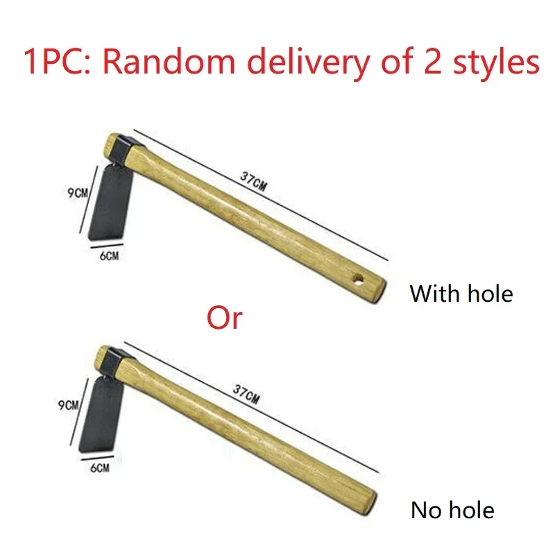 Herramienta de azada de jardín duradera, herramienta de jardinería agrícola, azada de jardinería vegetal, deshierbe multifunción para herramienta de mano al aire libre, 1pc