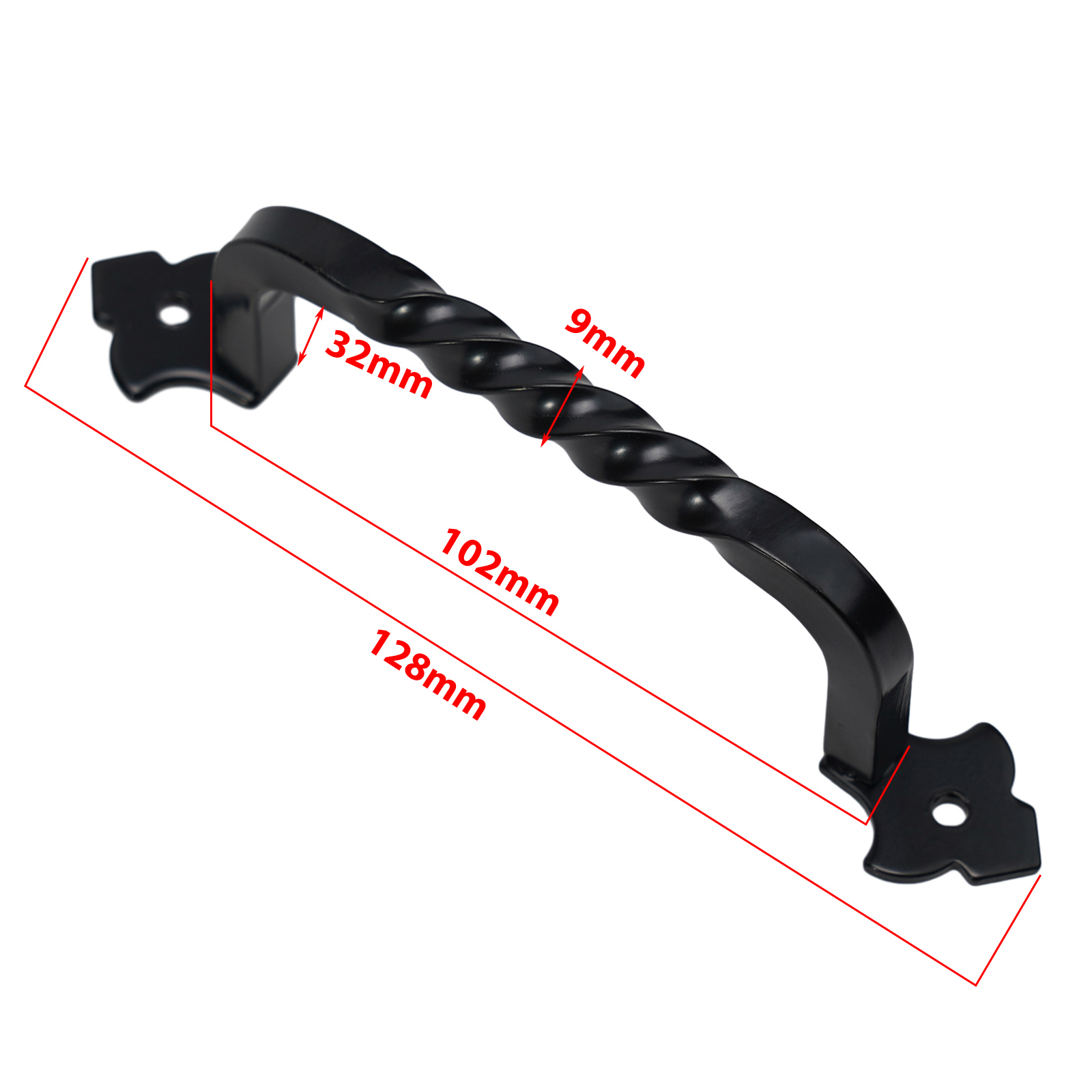 Deur Trekdeur Handvat Vintage Schuur Deur Pull Kast Knoppen Voor Houten Tuindeuren Hardware Hardware Accessoires