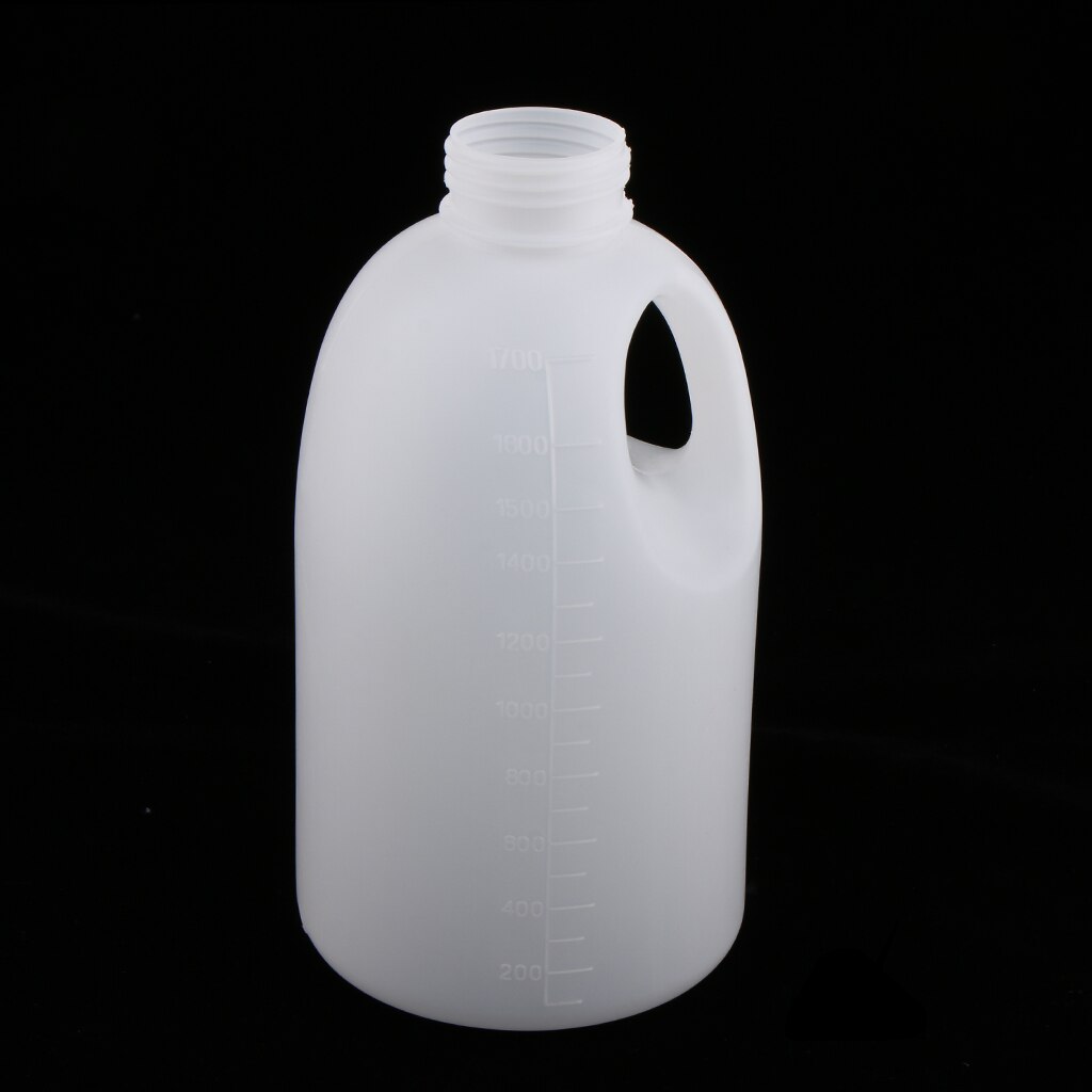 2 Pieces 1700ml Reusable Male Bed Pee Urinal Bottle Night Drainage Container