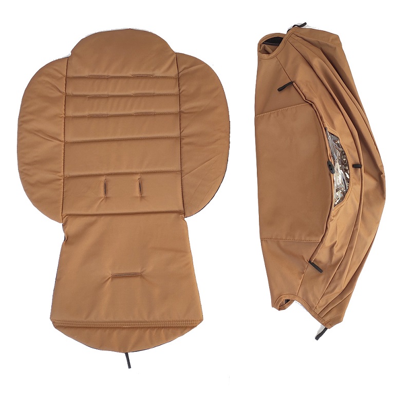 1:1 kinderwagen Zubehör Sitz Kissen Matratze und Baldachin Sonnenblende Sonnenschirm Für 175 Grad Babyzen Yoyo 2 Yoya Ähnliche Kinderwagen: Braun