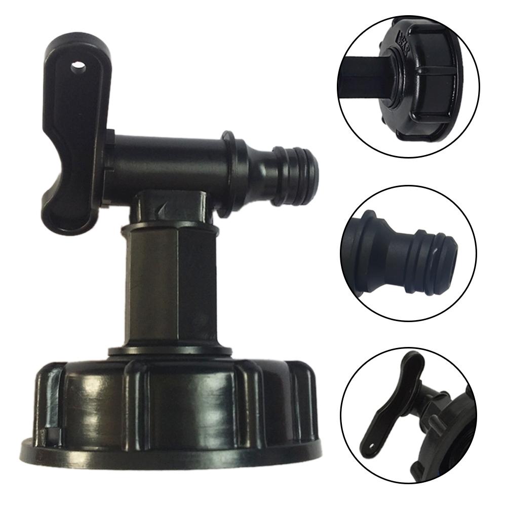 Ibc tank kran adapter anslutning byte trädgård tillbehör slang kran vatten tank slang munstycke koppling ventil monteringsdelar
