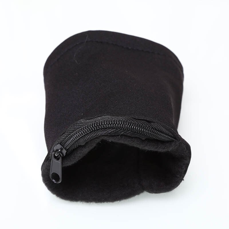 Monedero para la muñeca, muñequera deportiva para viajes, deporte de ciclismo, accesorios para senderismo: Black