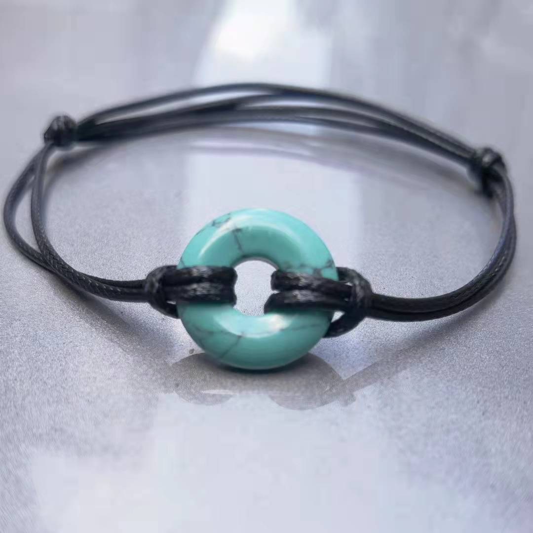 Brons Buis Armband Voor Mannen, Mannen Armband Met Feather Charm, Mannen Armband: A6