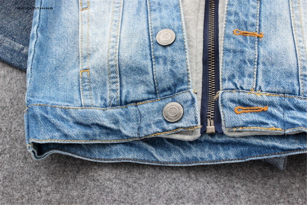 Stijl Herfst Jongens Cowboy Jeans Jas Kinderen Cool Classic Hooded Uitloper Jassen Kids Casual Kleding