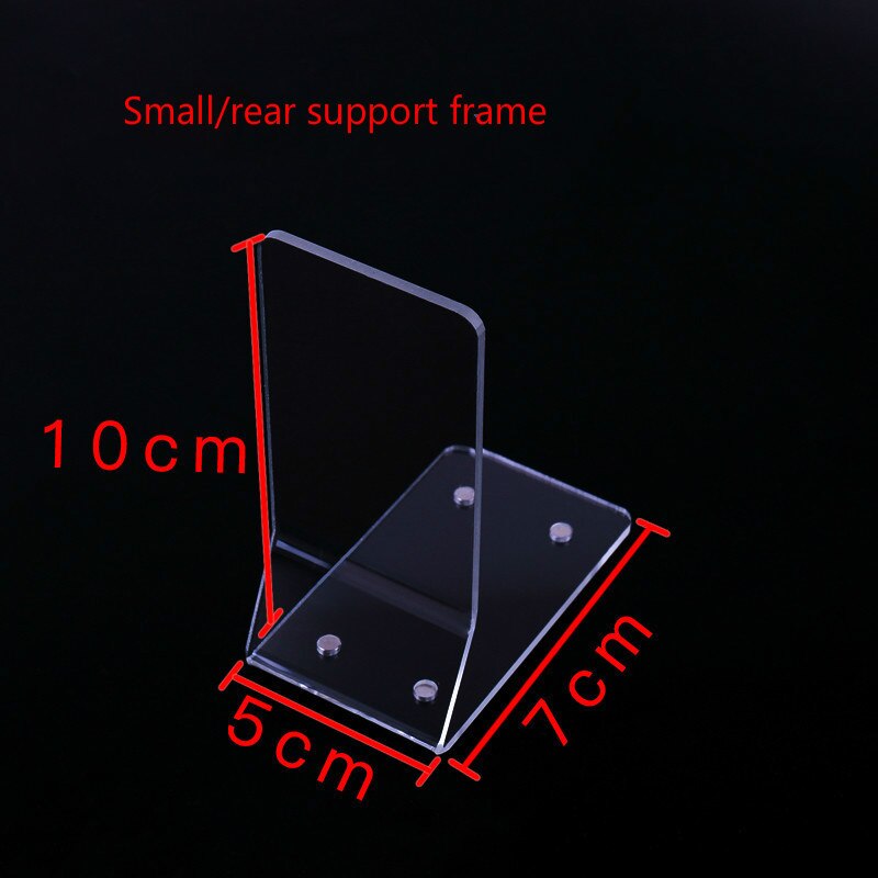 L-shape Commodities Separator Merchandise Guard Strip Supermarket Pvc Magnetic Clear Shelf Divider: 9