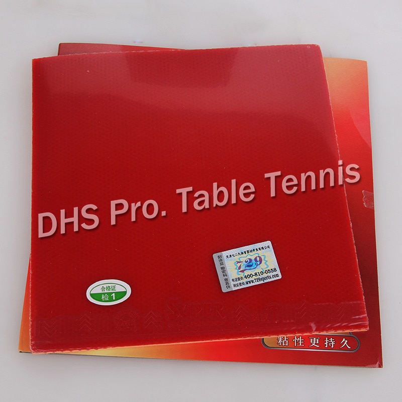 Pinzas De goma para Tenis De Mesa, SUPER T Pimples originales De la amistad, esponja De Ping Pong, Tenis De Mesa, 729