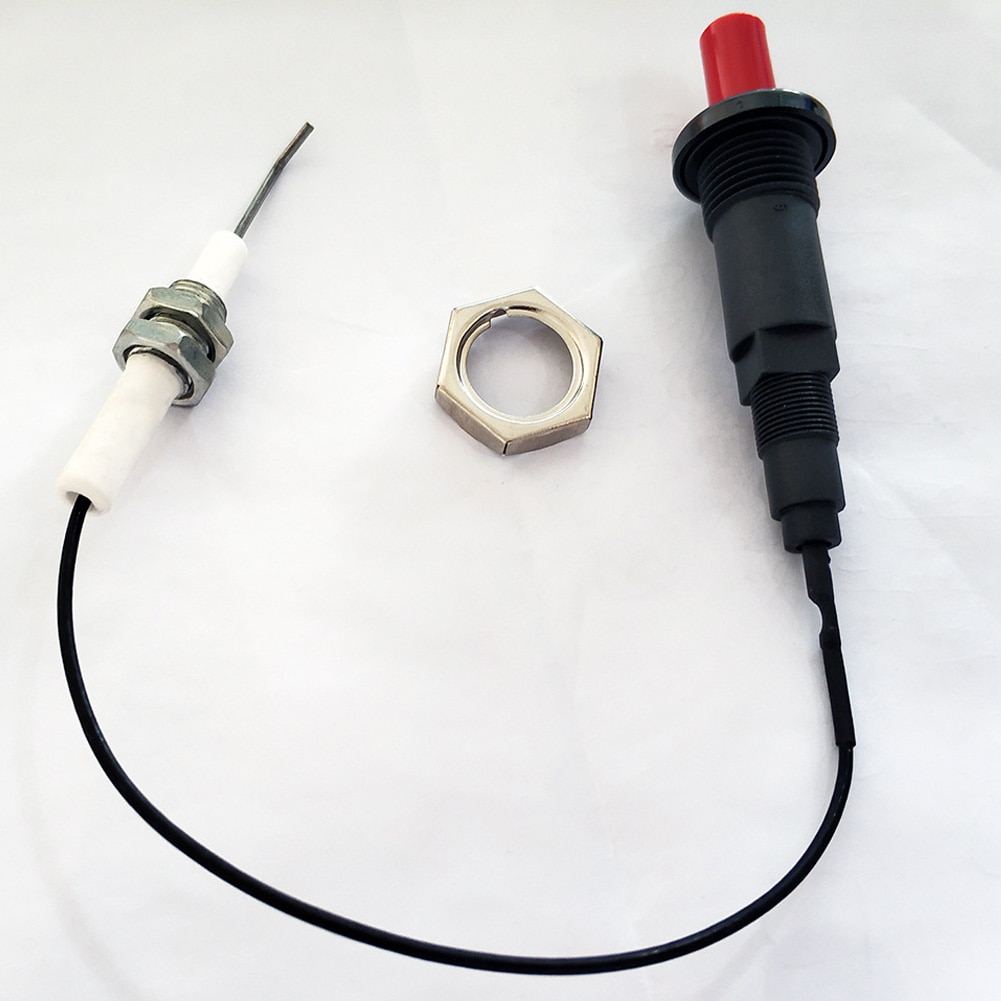 Cocina hogar para estufas de gas hornos encendedores encendedores con cable accesorios de cocina dispositivo de encendido botón pulsador piezo chispa