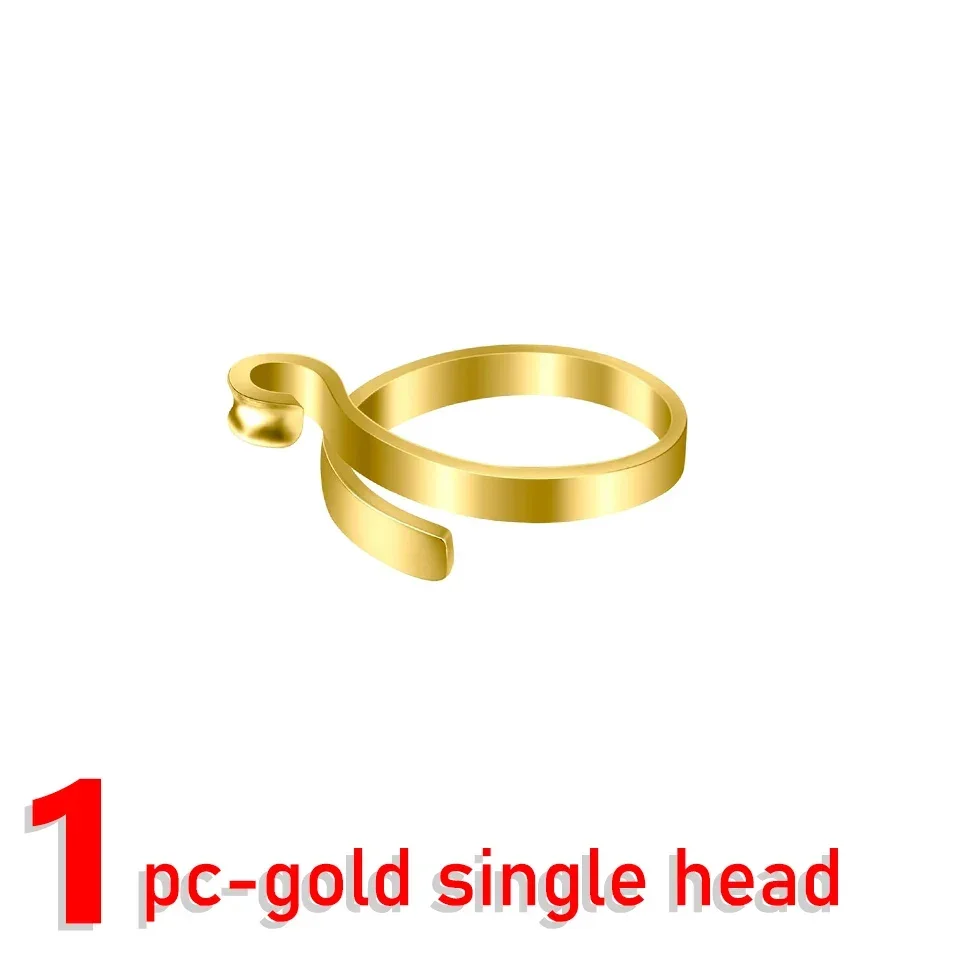 Anillos ajustables para tejer ganchillo, guía de hilo DIY, soporte más rápido para dedo, herramienta para ganchillo, suministros de costura, 4/1 Uds.: Rosa