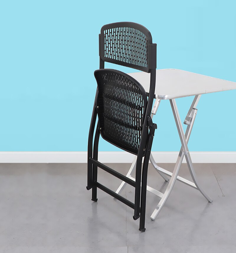 Klappstuhl Home Office Stuhl Konferenz Stuhl Ausbildung Student Computer Stuhl Kunststoff Stuhl Hocker Weiß Hocker