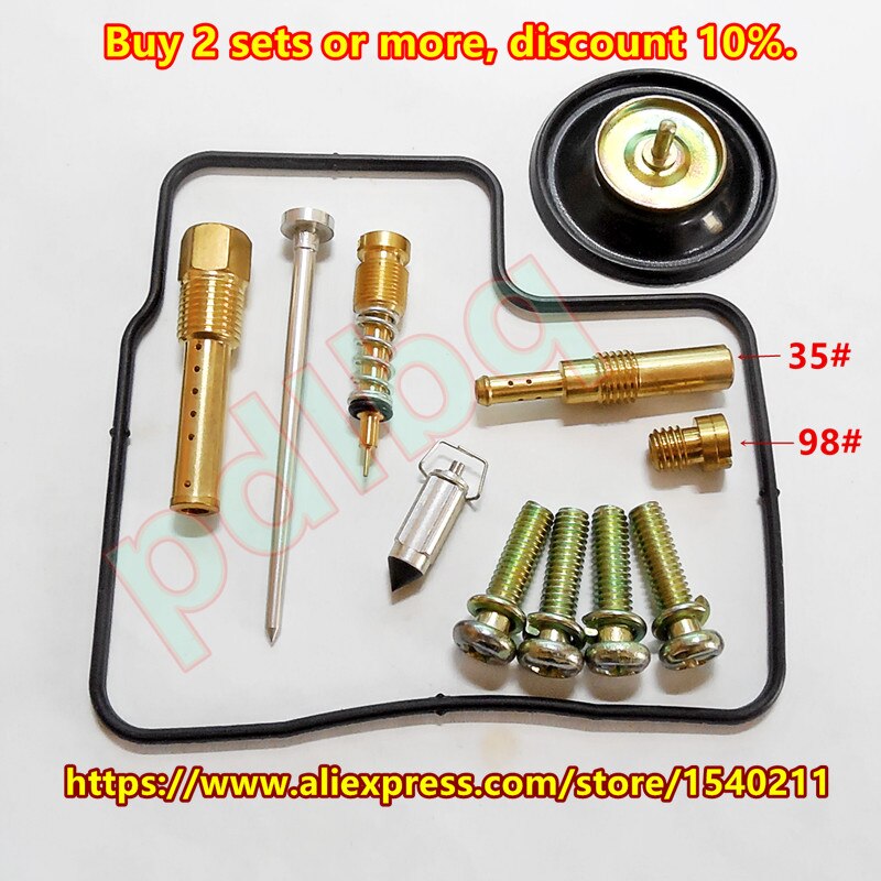 Vergaser Reparatursatz VT600C PC21 - Für V-Typ Zylinder Carb Float