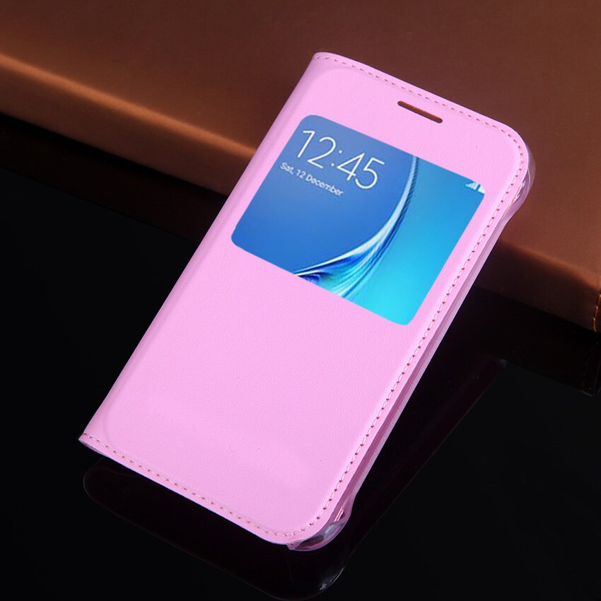 Flip Cover Leather Phone Case For Samsung Galaxy J1 mini J1mini Nxt Duos GalaxyJ1 SM J105 J 1 J100H J100F SM-J105H SM-J105F: For Galaxy J1 mini / Pink