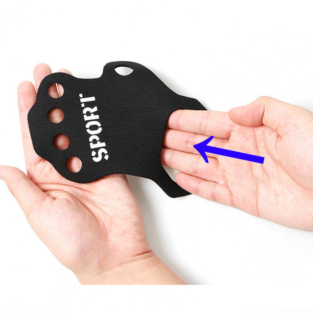 Gants d'entraînement antidérapants, paume d'haltérophilie, poignées de traction, Fitness, gymnastique, gants d'entraînement, protection des mains