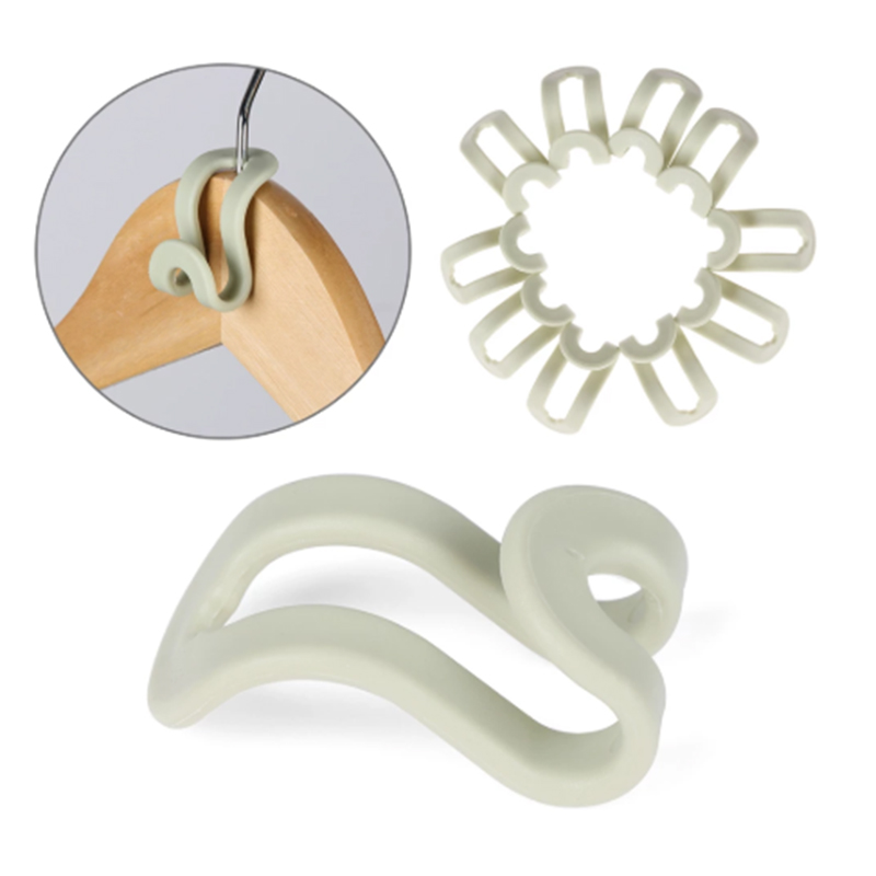 5Pcs/Set DIY Clothes Hanger Home Easy Hook Closet Organizer Storage Rack Holder Hook Mini Clothes Hanger Mini Clothes Hanger