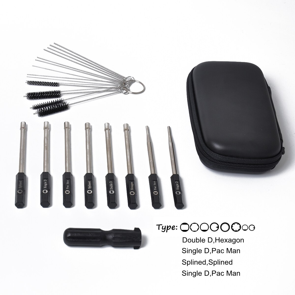 Pack of 8 Carburetor Adjustment Tool Screwdriver + Carburetor Cleaning Kit for 2 Cycle Small Engine STIHL