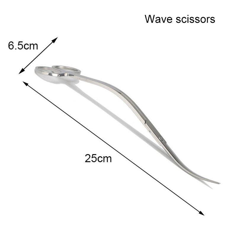Aquarium Schaar Pincet Gereedschap Aquarium Planten Golf Schaar Water Gras Roestvrij Reinigingsgereedschap Houder Aquarium Accessoires: green