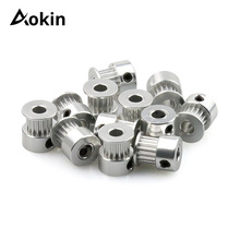 3d printerdele  gt2 tandremskive 16 tand 2gt 20 tænder aluminiumsboring 5mm 8mm synkrone hjul geardel til bredde 6mm 10mm