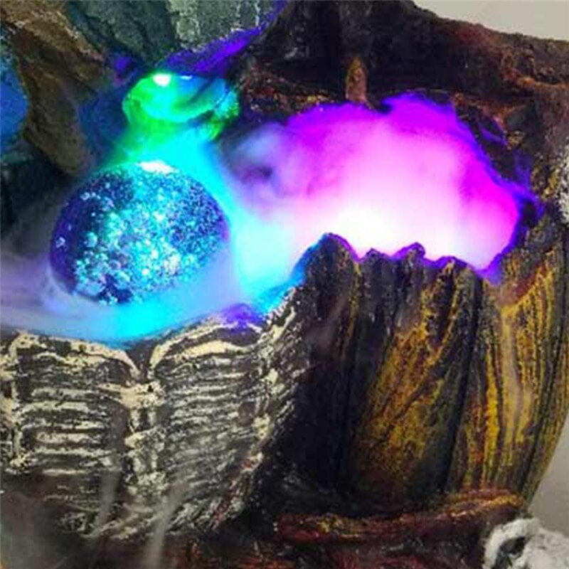 12 LED Colorful Ultrasonic Humidifier Mist Maker Fogger for Water Fountain water feature Creating Atmosphere Air Humidifier