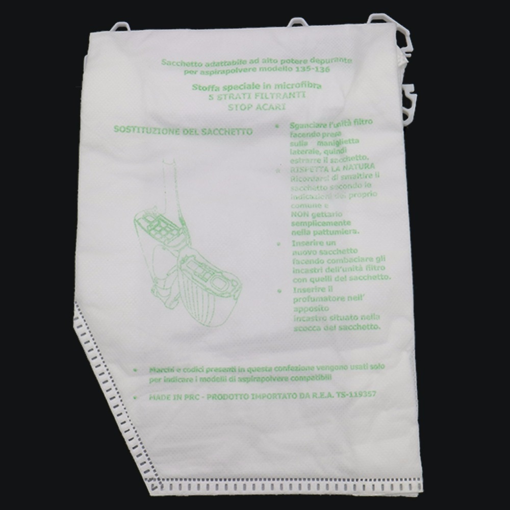 vacuum cleaner bags Dust Bag For Vorwerk Kobold VK 135 VK 136 Series Attachment Vacuum Cleaner Parts