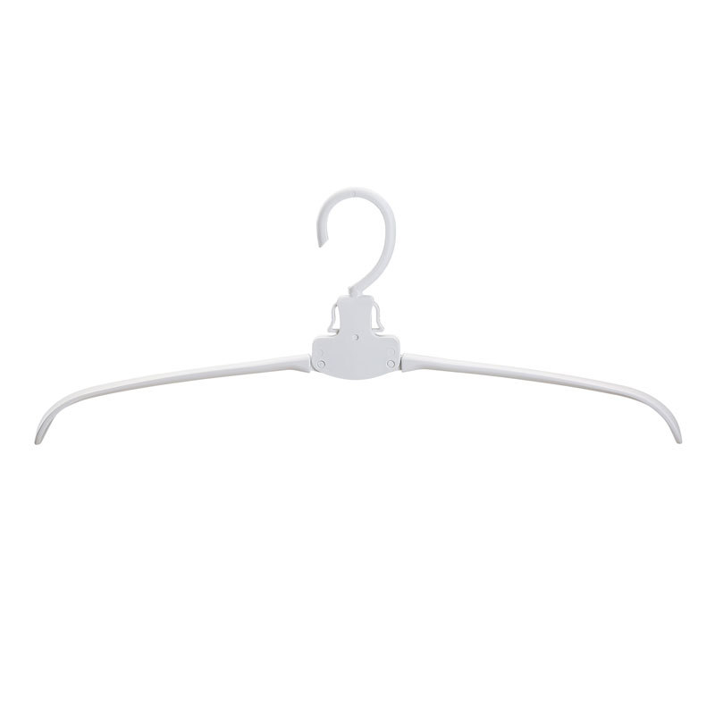 Foldable Hangers For Clothes Multi-Functional Hanger Clothes 360 Rotating Cascading Dryer Clothes Rack Foldable Drying Rack: White-4pcs