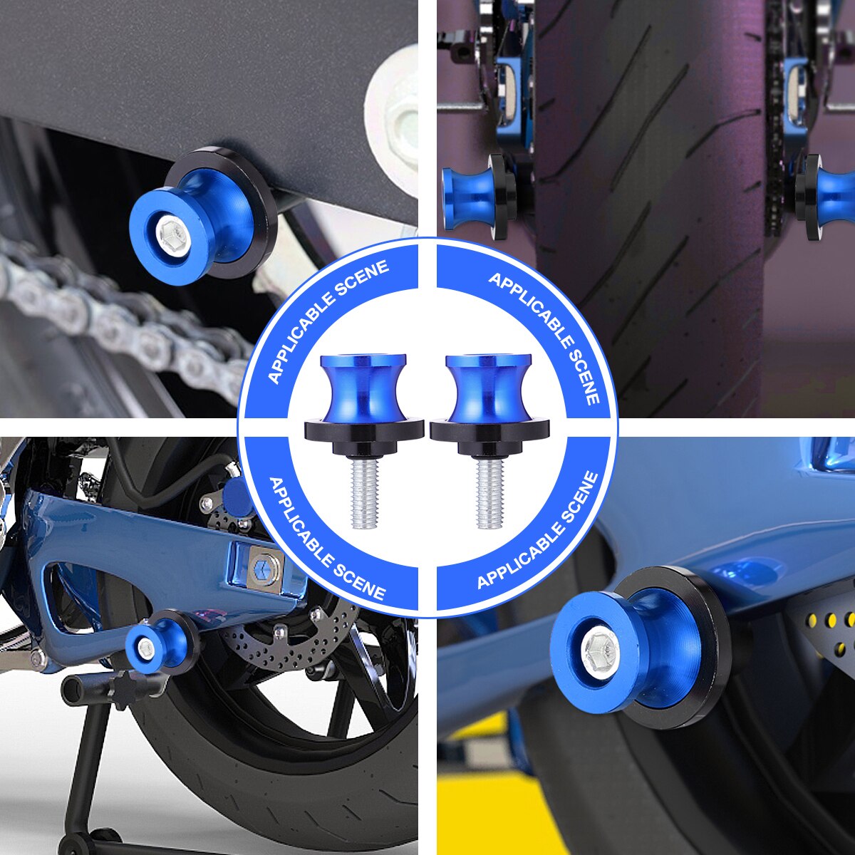 Motorbike Lifting Screw Aluminum Alloy Screw for Motorcycle