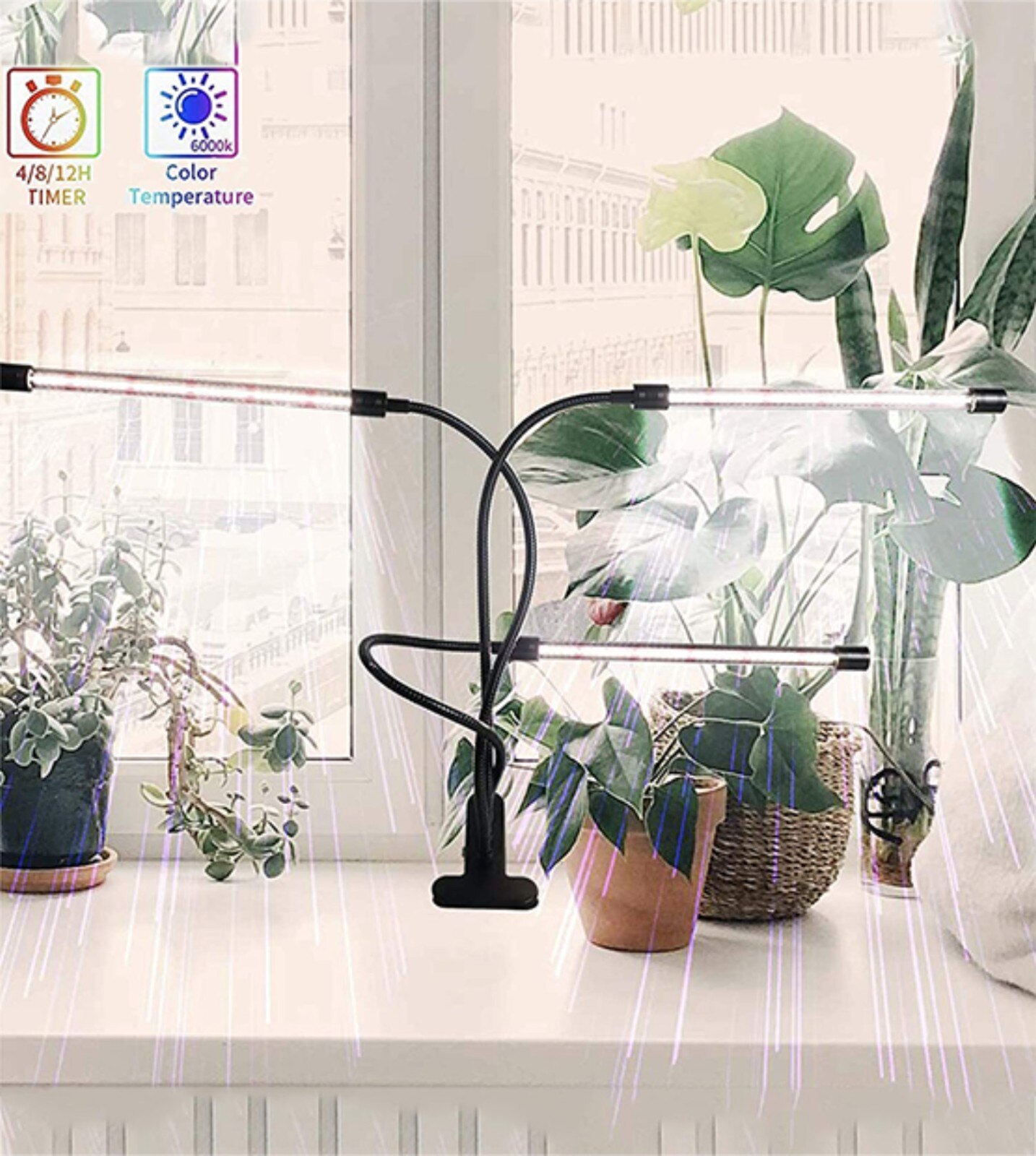 40# Indoor Plant Growth Lamp Plant Growing Tents Tools Outside Plant Growing Decoration Universal garden Accessory