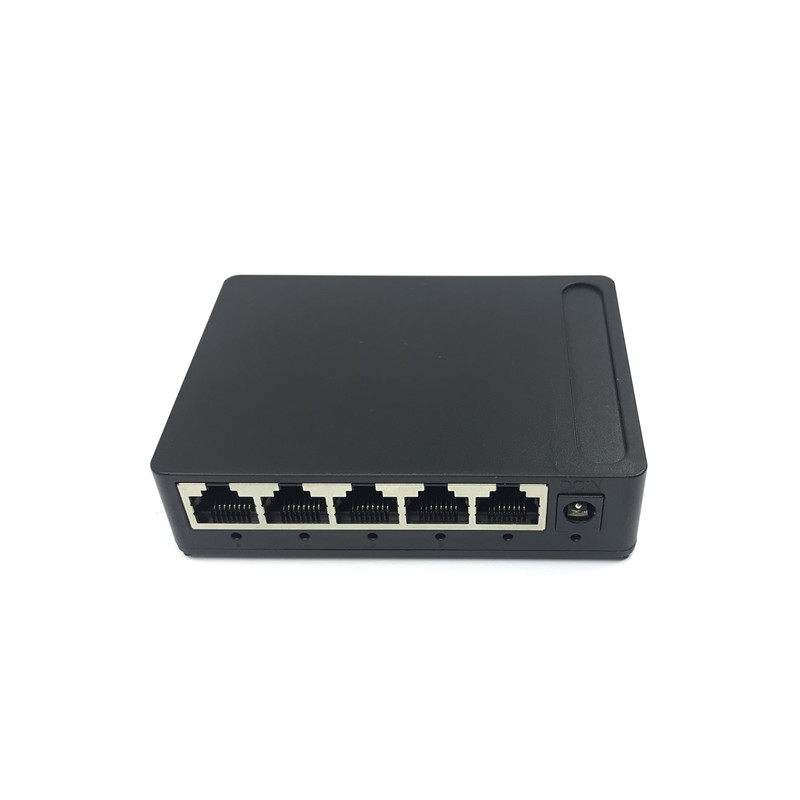 OEM factory Outlet Brand 5 Port Gigabit Ethernet Switch network switches 10/100/1000mbps US EU plug switch lan combo