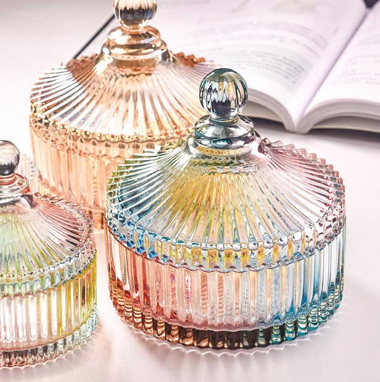 Retro fyrkantig sockerburk bärnstensfärgad glas matförvaringsflaska godisask med läppar smyckeskrin hem kök festdekorationer 04308