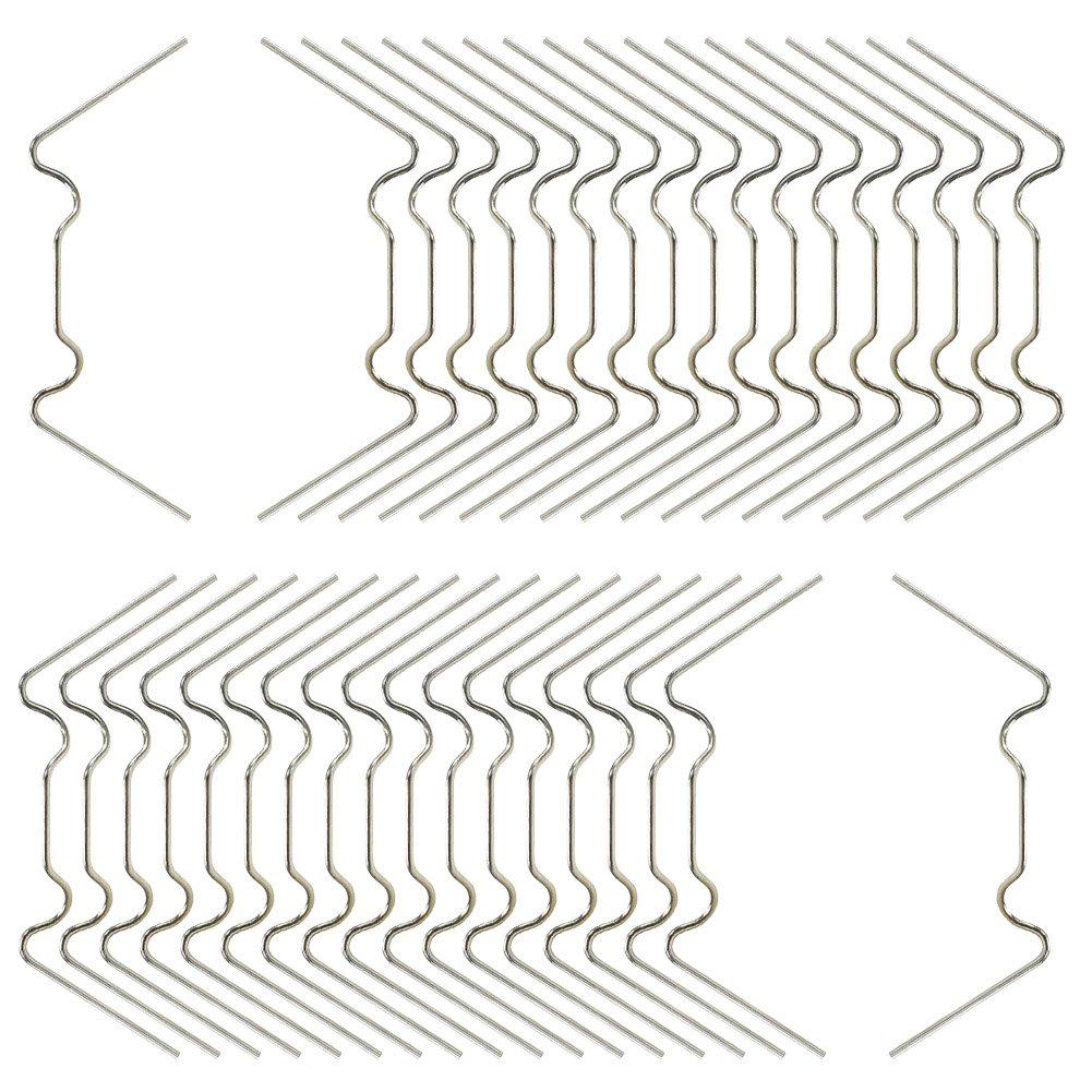 100 Glazed Clips Thick Greenhouse Glazing Clips Tool Galvanized Steel Spring Wire Glazing Clips Strong Holding Clamps