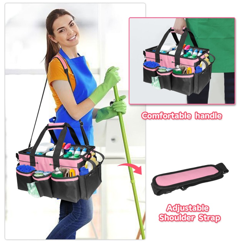 Large cleaning bags for butlers and cleaners, car wash supplies tote bags, cleaning bags,Clean the tool storage bag