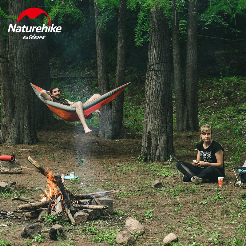 Naturehike doppio Tunnel tipo amaca pieghevole leggera appesa letto a dondolo per dormire con zanzariera campeggio da viaggio all&#39;aperto