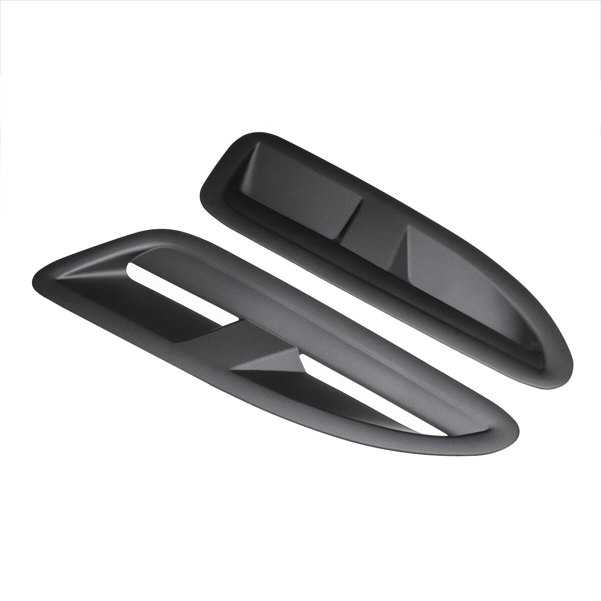 Left+Right XKR Style Universal Car Front Hoods Bonnet Vents Air Outlet Cover Trim For Jaguar XKR XK8 ABS Bonnet Vent Hood Cover