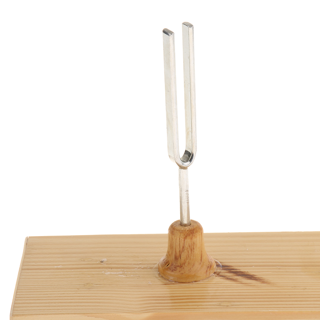 Duurzaam 440Hz Tone Stemvork Met Houten Doos En Beater/Mallet Voor Percussie Instrument Accessoire