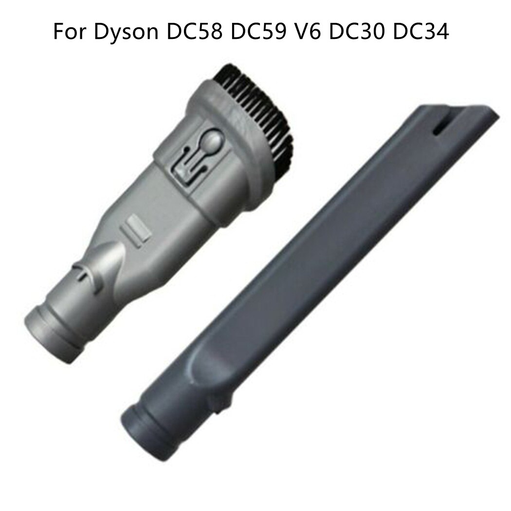 Two-in-one Wide Brush Crevice Tool For Dyson DC58 DC59 V6 DC30 DC34 Vacuum Cleaner Cleaning Brushes Crevice Tool Sweeper Parts: A