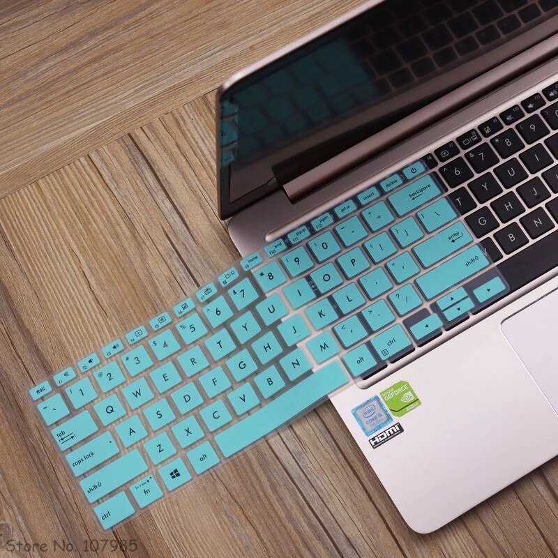 Funda protectora para teclado de portátil Asus Zenbook 14, UX433, UX433F, Ux433Fn, UX433FLC, ux433tac, Ux433Fa, 14 pulgadas: Skyblue