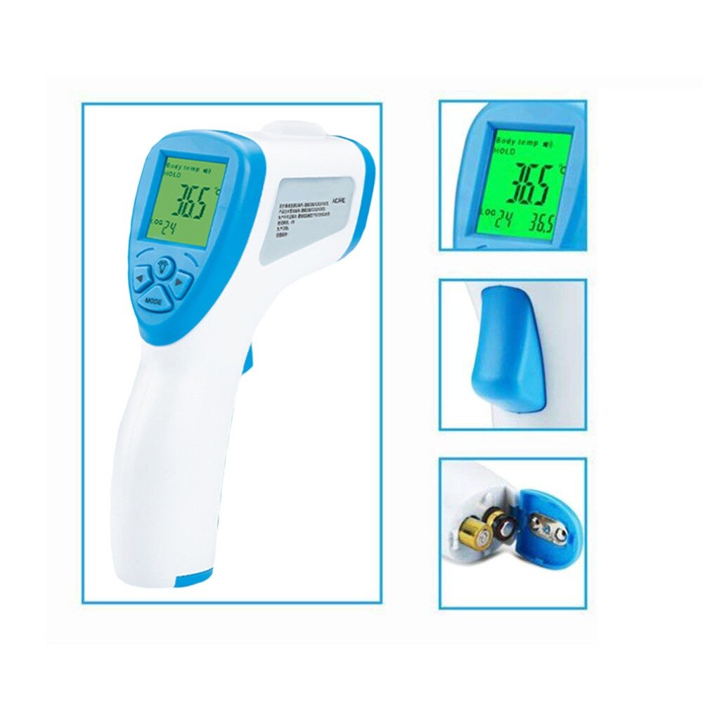Schnelle AICARE A66 Nicht-Kontaktieren Stirn IR Infrarot Thermometer sofortig-lesen Körper Oberfläche Temperatur Messung