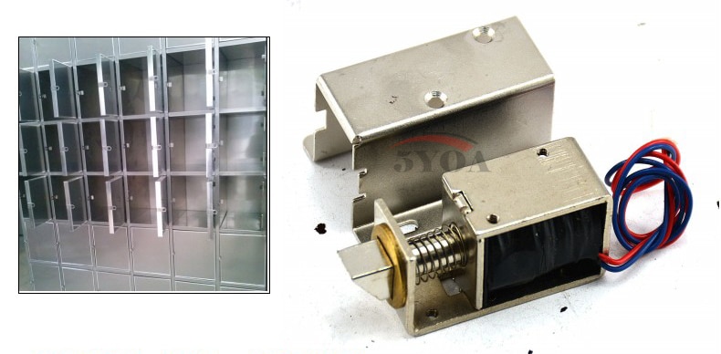 Elektromechanische Lock Micro Deur Operator Kleine Elektrische Sloten Lade Kast Elektronische Sloten Automatische Toegangscontrole