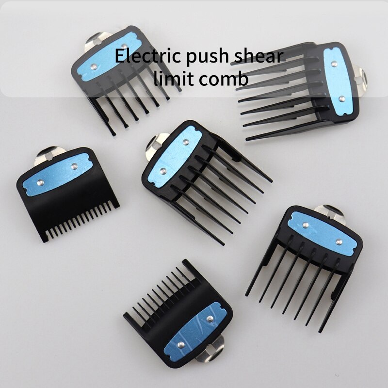 6PCS Limit Comb Guide Cutting Guard Attachment Kit for WAHL Hair Clipper for Barbers