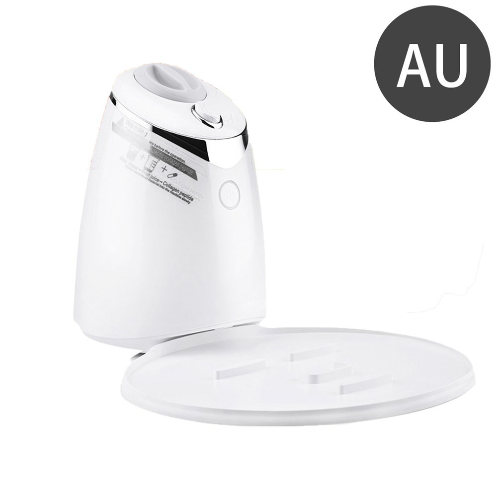 Diy frukt ansiktsmask maskin automatisk grönsak frukt mask maskin intelligent röstregistrering ekologisk frukt mask mask: Au