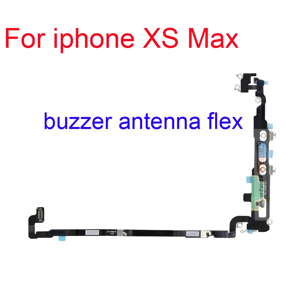 1 sztuk brzęczyk sygnał anteny przewód dla iPhone X XR XS MAX głośnik dzwonek sygnał przewód kabel części zamienne: For iphone XS Max