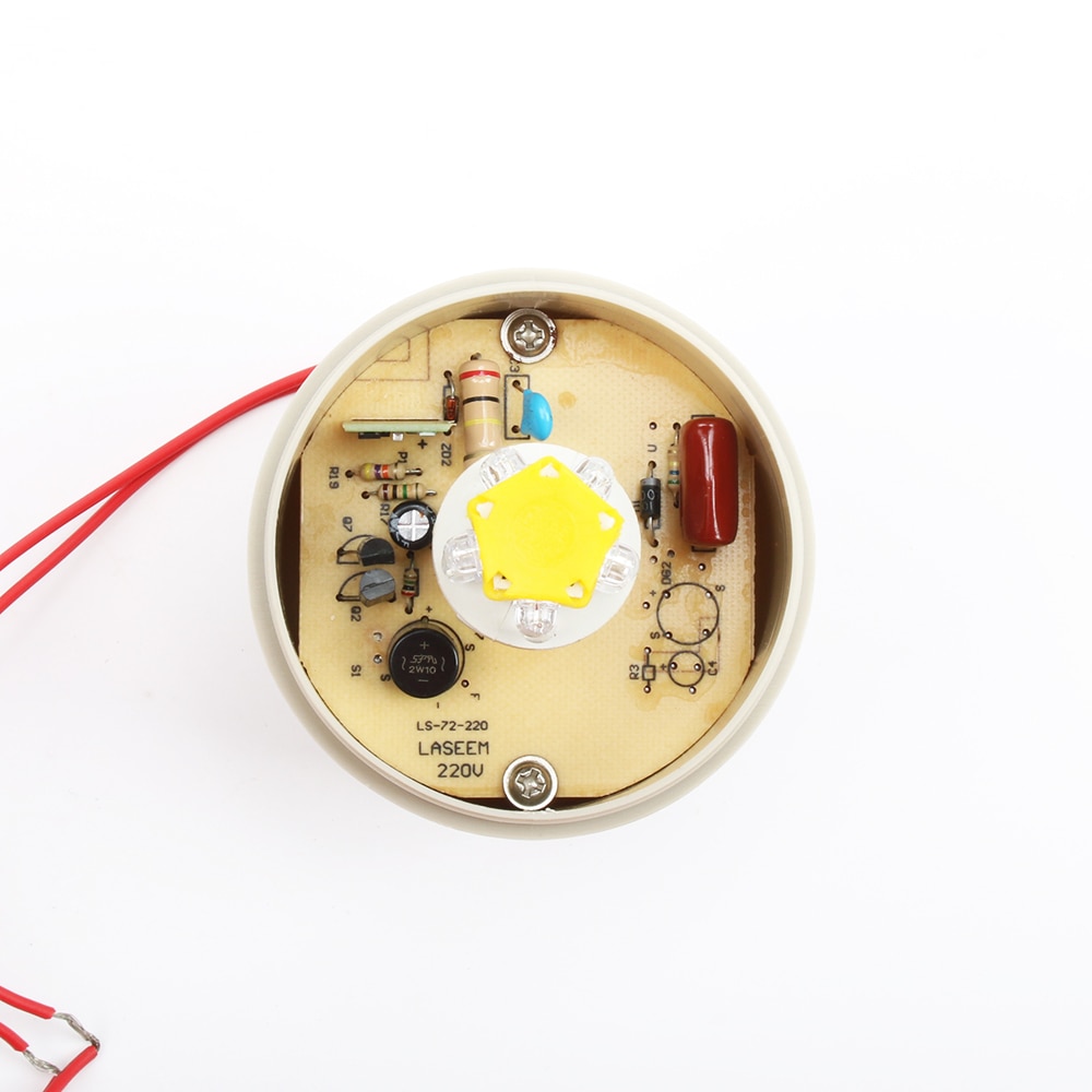 DC 12V 24V AC 110V 220V LED-2071 Red Yellow Green Blue Warning Light Lamp Siren Industrial Warning Without Buzzer