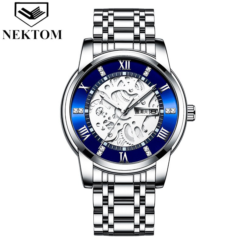 RORIOS Montres Bois Hommes Analogique Quartz Bracelet en Bois étanche