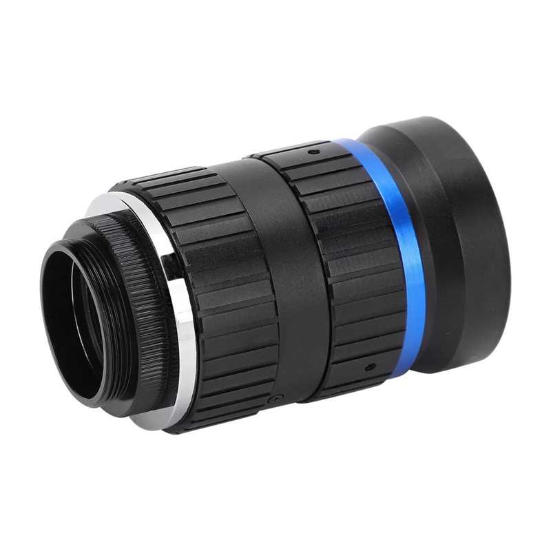 Industrial Camera Lens 8MP High-Definition Lens C Mount 50mm Length 1in Image Format Manual Aperture for Industrial Camera