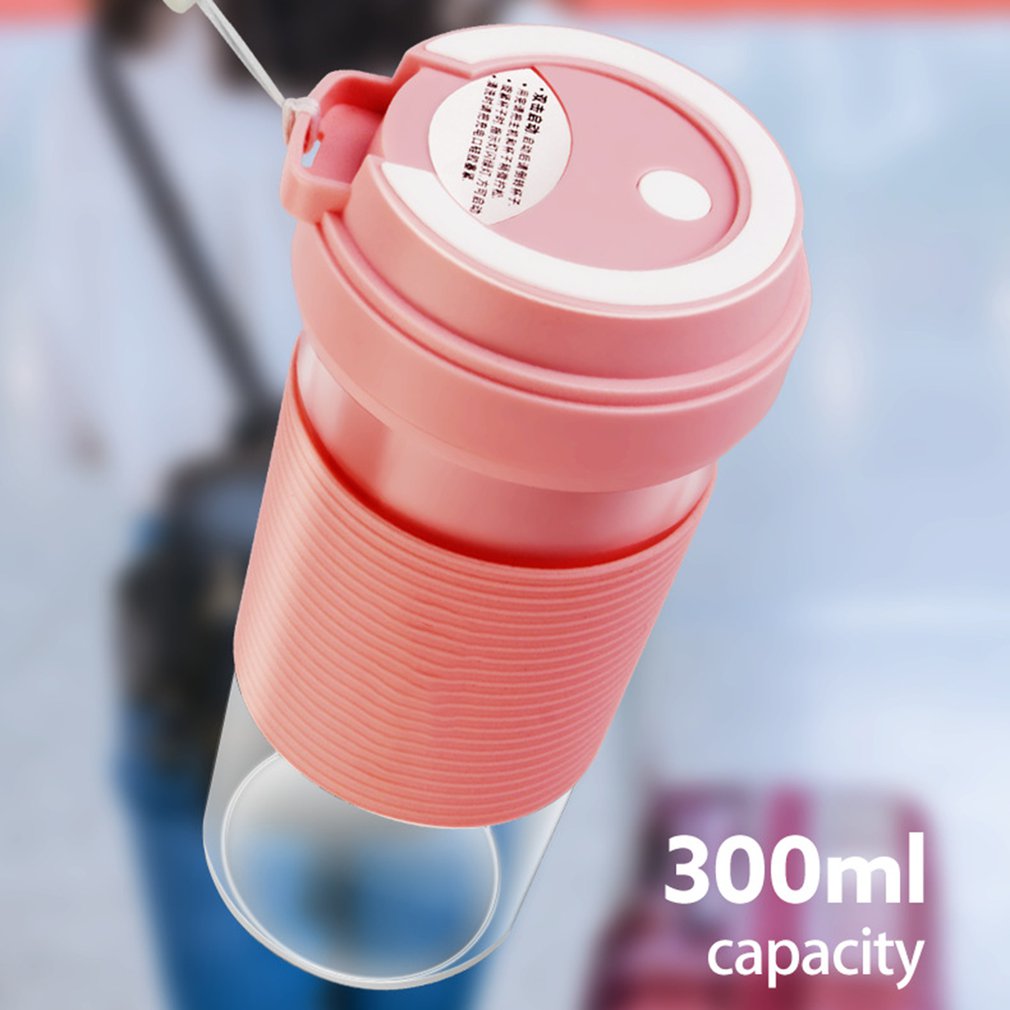300ml bärbara juiceblandare usb juicepressar juicekopp multifunktions fruktmixer mixermaskin smoothies matberedare