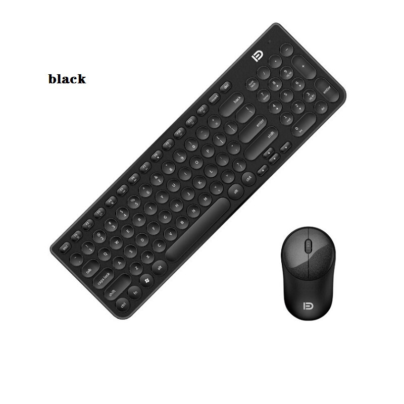 2.4g trådløse usb 2.0 104- tasters søte rosa tastatur og mus kombinasjon hjemmekontor bærbar stasjonær nyeste gaming tastatur