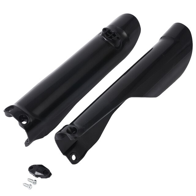 Motocross forgaffelbeskytter covers gaffelbeskyttere til sx sxf xc-w exc-f husqvarna tc fc te  fe 125 250 300 350 501: Sort